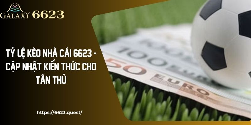 Tỷ Lệ Kèo Nhà Cái 6623: Cập Nhật Kiến Thức Cho Tân Thủ